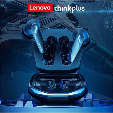 Lenovo thinkplus Live Pods GM2 Pro, Bluetooth 5.3 Tri Band Low Latency Gaming Headset, 360 Stereo Surround Sound, Audio Visual Synchronization with Panorama Sound Effect - Imported from UK